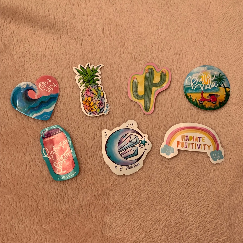 Pura Vida Stickers